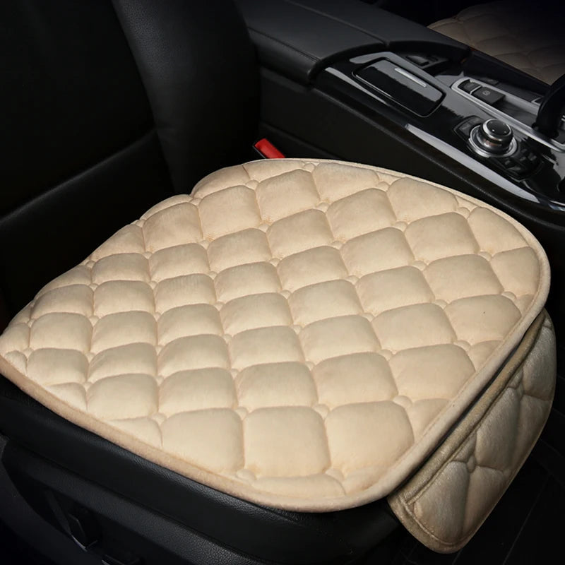 Car Seat Cover Protector Universal Winter Warm Auto Seat Cushion Rear Seat Cushion Protection Covers Back Cushion Three Piece My Store