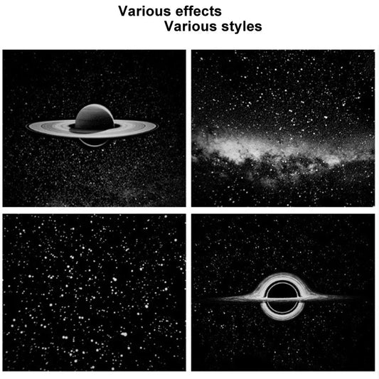 Romantic LED Starry Sky Night Light USB Powered Saturn Galaxy Projector Lamp for Car Roof Party Room Ceiling Decor Plug and Play My Store