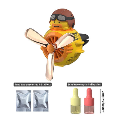 1PC Car Magnetic Cute Cartoon Figure Air Outlet Clip Aromatherapy - Complimentary Two Unscented PE Tablets and Two 5ml Bottles My Store