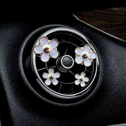 Car Outlet Vent Perfume Clips Conditioning Aromatherapy Freshener with Cute Flower Design My Store