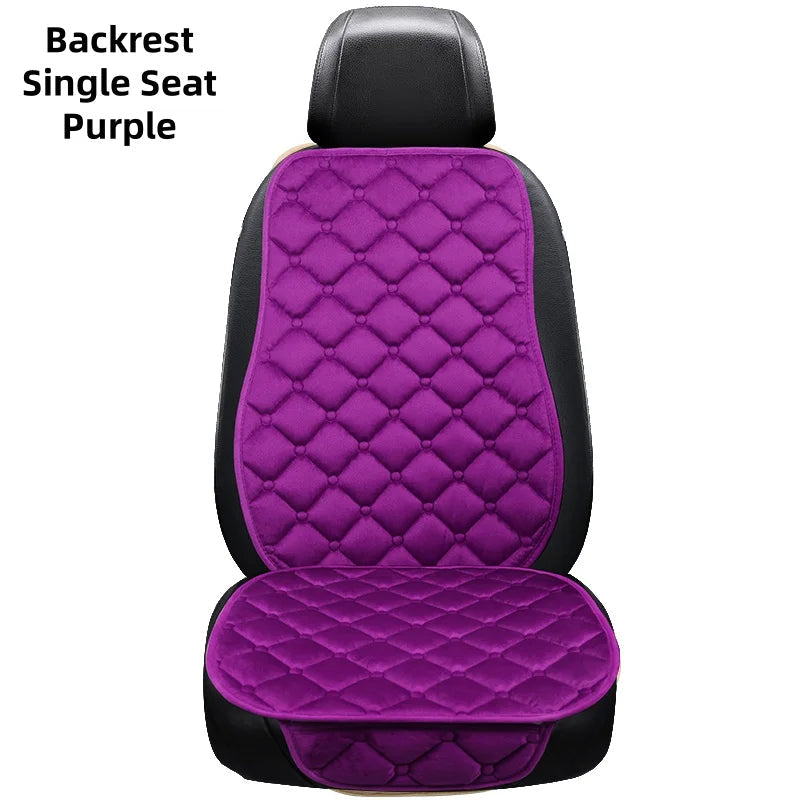 Car Seat Cover Protector Universal Winter Warm Auto Seat Cushion Rear Seat Cushion Protection Covers Back Cushion Three Piece My Store